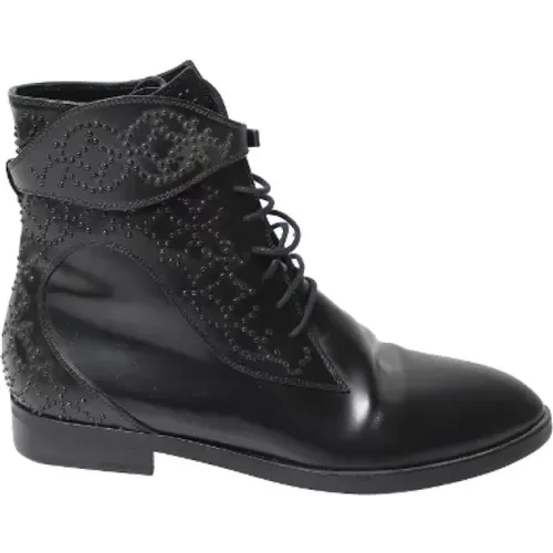 Pre-owned Leder boots - Alaïa Pre-owned - Modalova