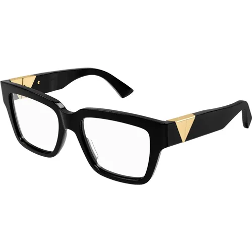 Matte Eyewear Frames , unisex, Sizes: 52 MM - Bottega Veneta - Modalova