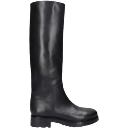 Essential Leather Boot , female, Sizes: 3 UK, 8 UK - Strategia - Modalova