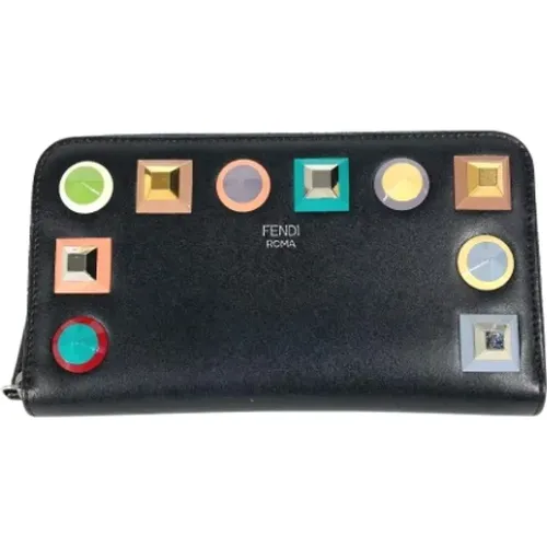 Pre-owned Leather wallets , female, Sizes: ONE SIZE - Fendi Vintage - Modalova