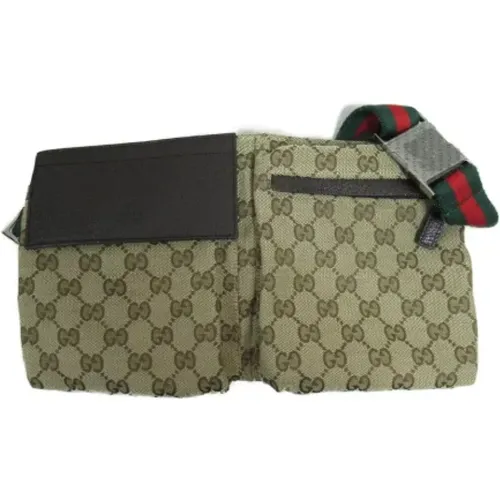 Pre-owned Canvas gucci-bags , female, Sizes: ONE SIZE - Gucci Vintage - Modalova