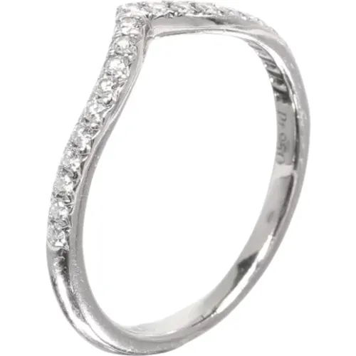 Pre-owned Platinum rings , female, Sizes: ONE SIZE - Tiffany & Co. Pre-owned - Modalova