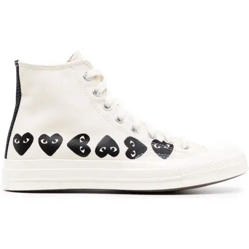 Sneakers , male, Sizes: 5 1/2 UK, 6 UK, 7 UK, 9 UK, 7 1/2 UK, 8 UK, 4 UK, 2 1/2 UK, 11 UK, 10 UK, 3 1/2 UK, 8 1/2 UK, 5 UK - Comme des Garçons Play - Modalova