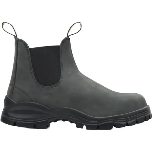 Rustic Unisex Leather Boots , male, Sizes: 8 UK, 11 UK, 7 UK, 10 UK, 8 1/2 UK - Blundstone - Modalova