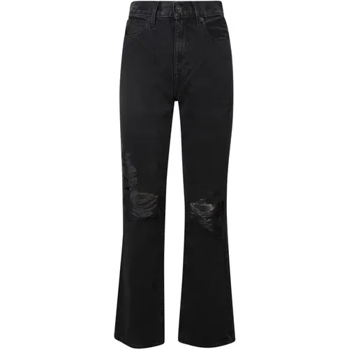 Jeans London straight , female, Sizes: W25, W29, W26, W28 - Slvrlake - Modalova