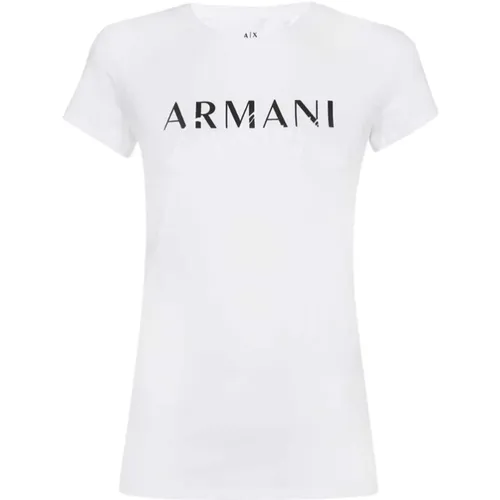 Classic Men`s T-Shirt , female, Sizes: L - Armani Exchange - Modalova