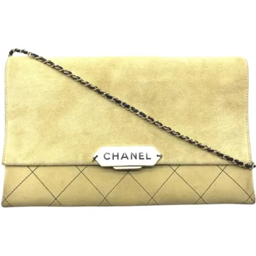 Pre-owned Suede chanel-bags , female, Sizes: ONE SIZE - Chanel Vintage - Modalova