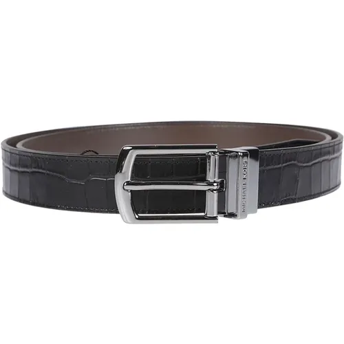 Reversible Dress Belt , male, Sizes: ONE SIZE - Michael Kors - Modalova