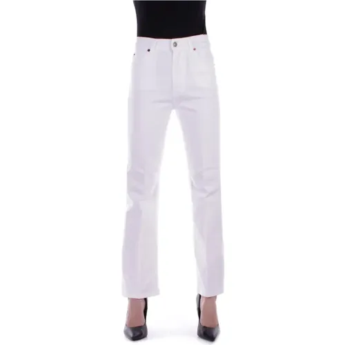 Trousers with Logo , female, Sizes: W26, W27, W29, W28 - Haikure - Modalova