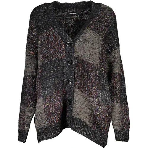 Long Sleeve Cardigan , female, Sizes: M, L, S - Desigual - Modalova