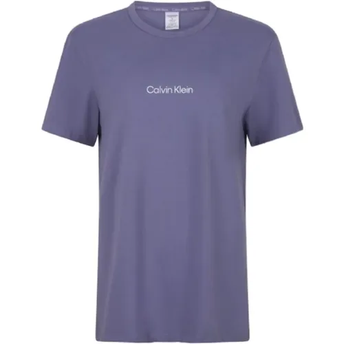 Zentrales Logo Damen T-Shirt , Damen, Größe: XS - Calvin Klein - Modalova