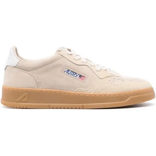 Suede Panel Sneakers , male, Sizes: 10 UK - Autry - Modalova