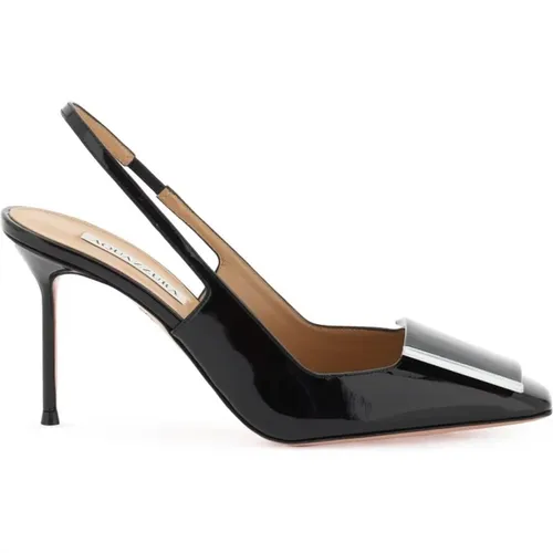 Patent Leather Shibuya Pumps , female, Sizes: 8 UK, 4 UK, 3 UK - Aquazzura - Modalova