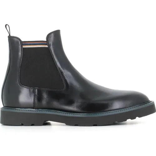 Schwarze Chelsea Flache Schuhe - PS By Paul Smith - Modalova