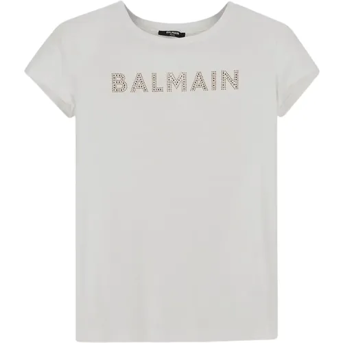 Klassisches Baumwoll-T-Shirt - Balmain - Modalova