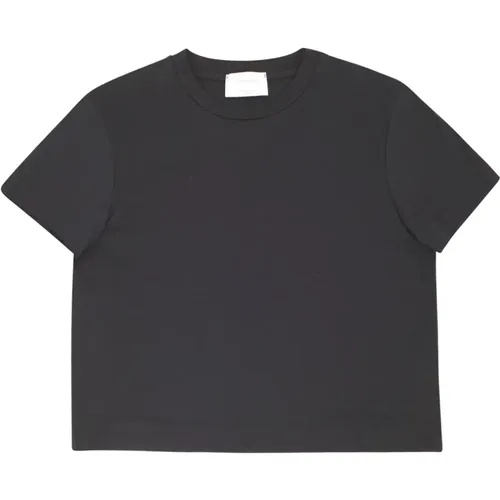 Cotton Crop T-shirt , female, Sizes: XS - Daniele Fiesoli - Modalova