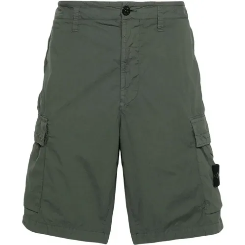 Casual Shorts , Herren, Größe: W31 - Stone Island - Modalova