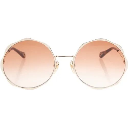 Marken-Sonnenbrillen , Damen, Größe: 59 MM - Chloé - Modalova