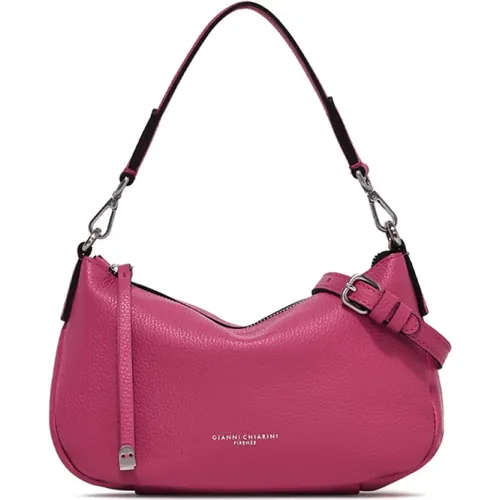 Rosa Noos Leather Shoulder Bag , female, Sizes: ONE SIZE - Gianni Chiarini - Modalova