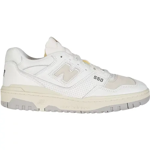 Klassische Crema White Sneakers , Herren, Größe: 41 EU - New Balance - Modalova