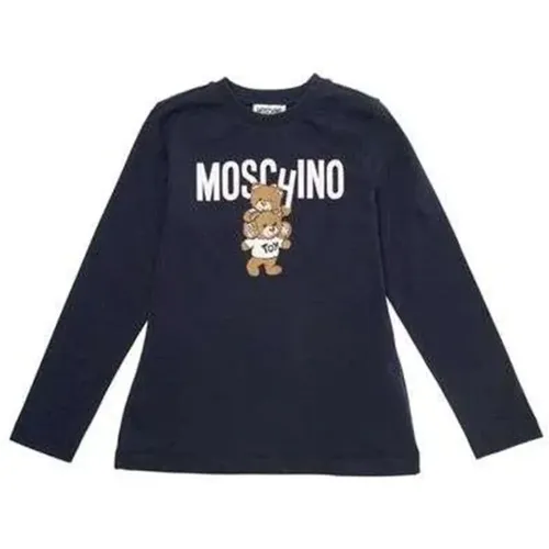 Langarm Toy Print T-shirt Moschino - Moschino - Modalova