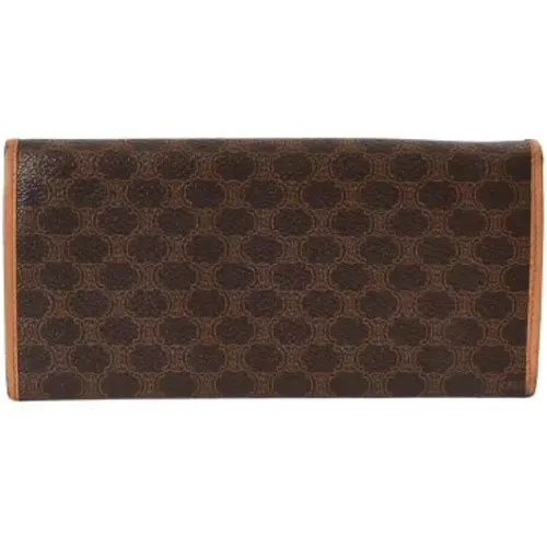 Vintage Leather Wallet , female, Sizes: ONE SIZE - Celine Vintage - Modalova