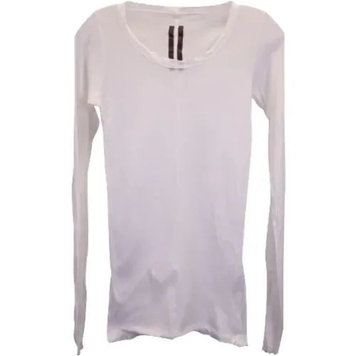 Pre-owned Cotton tops , female, Sizes: L - Rick Owens Pre-owned - Modalova
