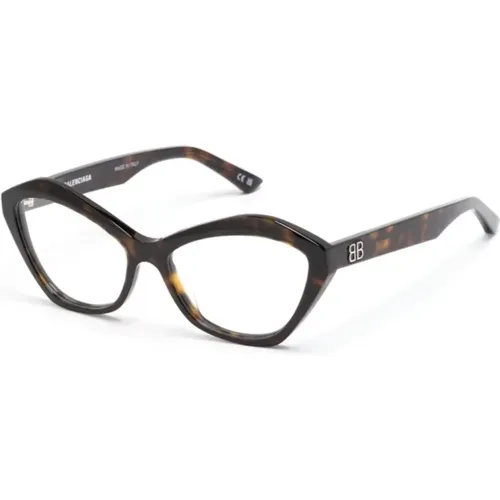 Braun/Havanna Optische Brille,Blaue Optische Brille Must-Have - Balenciaga - Modalova