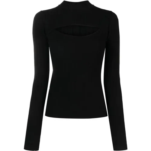 K103 Nero Sweater , female, Sizes: S, XS - PATRIZIA PEPE - Modalova