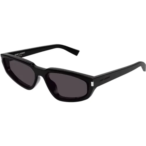 Slim Bold Nova Sonnenbrille , Damen, Größe: 61 MM - Saint Laurent - Modalova