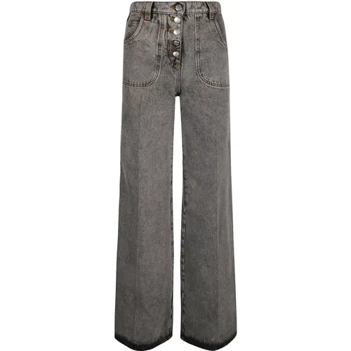 Grey Jeans , female, Sizes: W25 - ETRO - Modalova