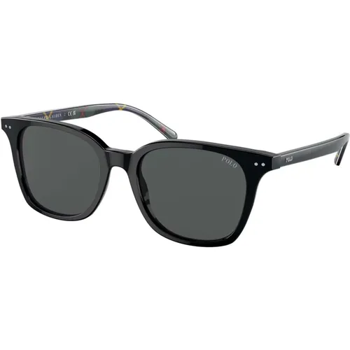 PH 4187 Sunglasses in Shiny /Grey , male, Sizes: 52 MM - Ralph Lauren - Modalova