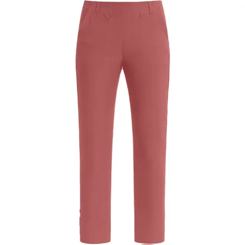 Regular Crop Trousers Dusty Cedar , female, Sizes: L - LauRie - Modalova