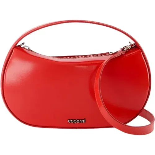 Rote Leder Swipe Tasche - Magnetischer Verschluss - Coperni - Modalova