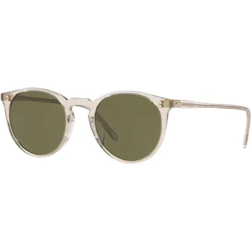 Sunglasses O`malley SUN OV 5183S,Vintage Dark Tortoise Black Sunglasses - Oliver Peoples - Modalova