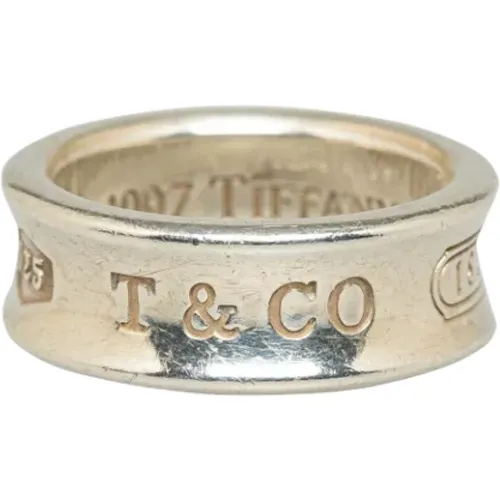 Pre-owned Silber ringe , Damen, Größe: ONE Size - Tiffany & Co. Pre-owned - Modalova