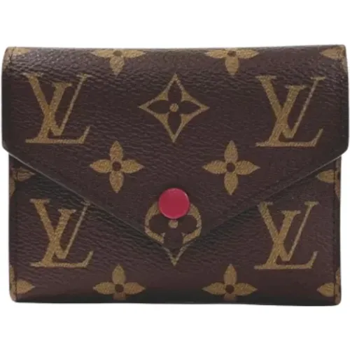 Pre-owned Canvas wallets , female, Sizes: ONE SIZE - Louis Vuitton Vintage - Modalova