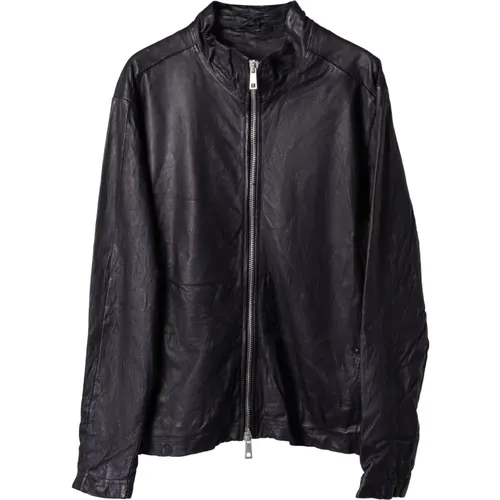 Leather Jacket , male, Sizes: 4XL, 3XL - Giorgio Brato - Modalova