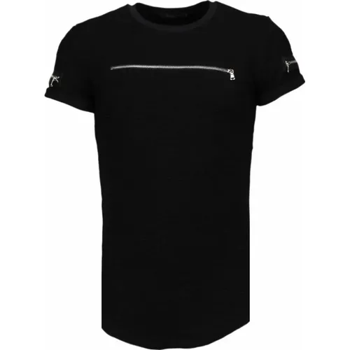 Exclusive Military Patches - Man Herr T Shirt - T09150Z , male, Sizes: S, L - True Rise - Modalova