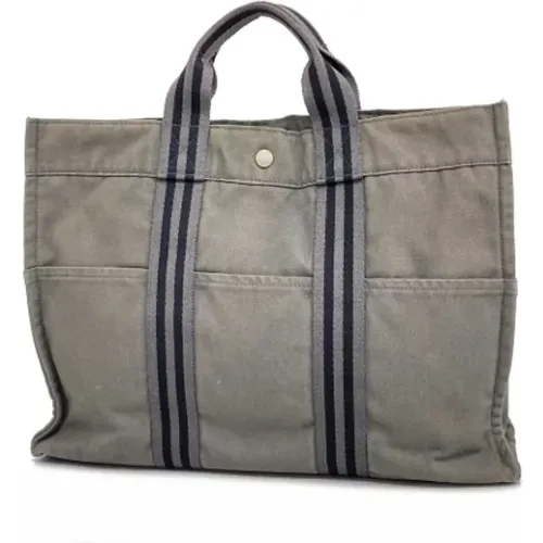 Pre-owned Canvas totes , female, Sizes: ONE SIZE - Hermès Vintage - Modalova