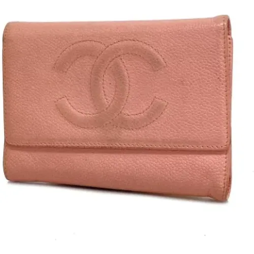 Pre-owned Canvas wallets , female, Sizes: ONE SIZE - Chanel Vintage - Modalova