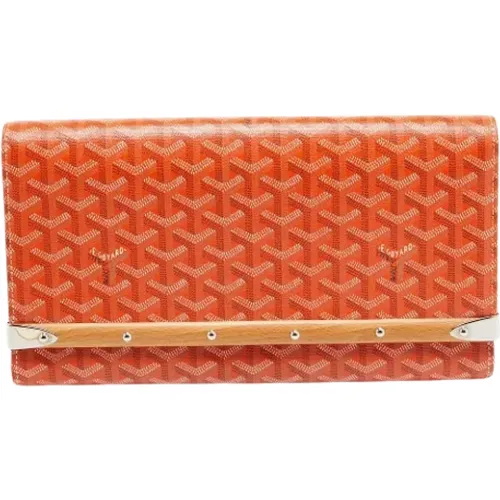 Pre-owned Leder clutches - Goyard Vintage - Modalova