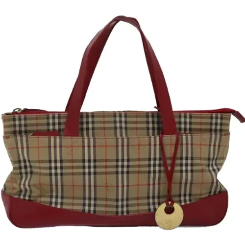 Pre-owned Canvas totes , female, Sizes: ONE SIZE - Burberry Vintage - Modalova