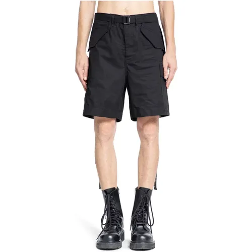 Ripstop Cargo Shorts , Herren, Größe: L - Sacai - Modalova