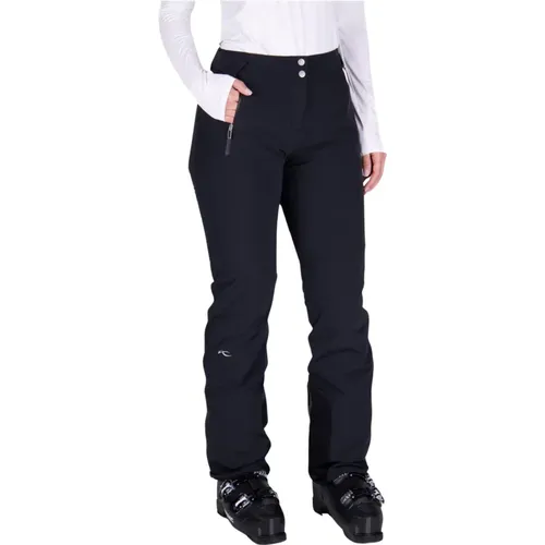 Schwarze Formelhose , Damen, Größe: 4XS - Kjus - Modalova