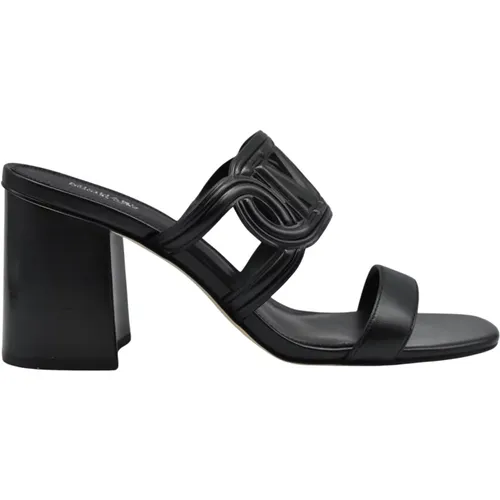 Schwarze Flache Schuhe Stilvolles Design , Damen, Größe: 39 EU - Michael Kors - Modalova
