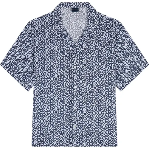 Camicia in lino , male, Sizes: L, M - PAUL & SHARK - Modalova