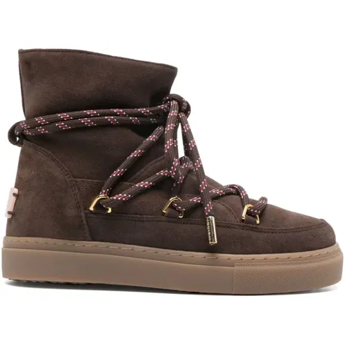 Wildleder Schnürstiefel mit Faux-Shearling-Futter - Coccinelle - Modalova