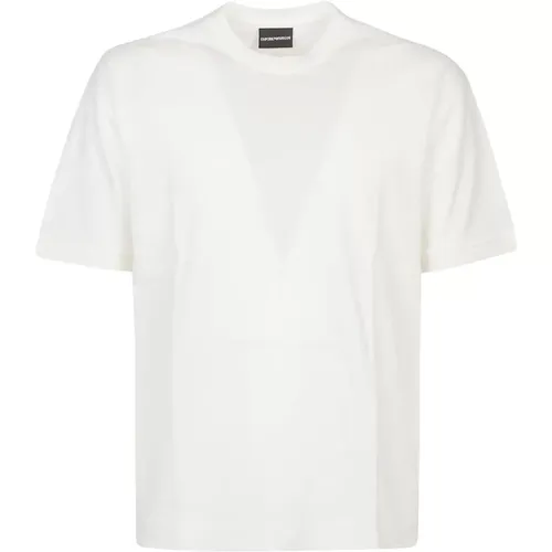 T-Shirt , male, Sizes: S, L - Emporio Armani - Modalova