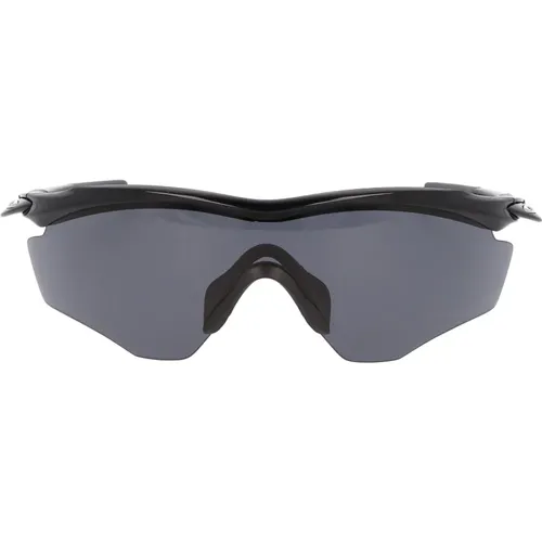 Sportliche Sonnenbrille mit BIO-Matter-Rahmen , unisex, Größe: 45 MM - Oakley - Modalova